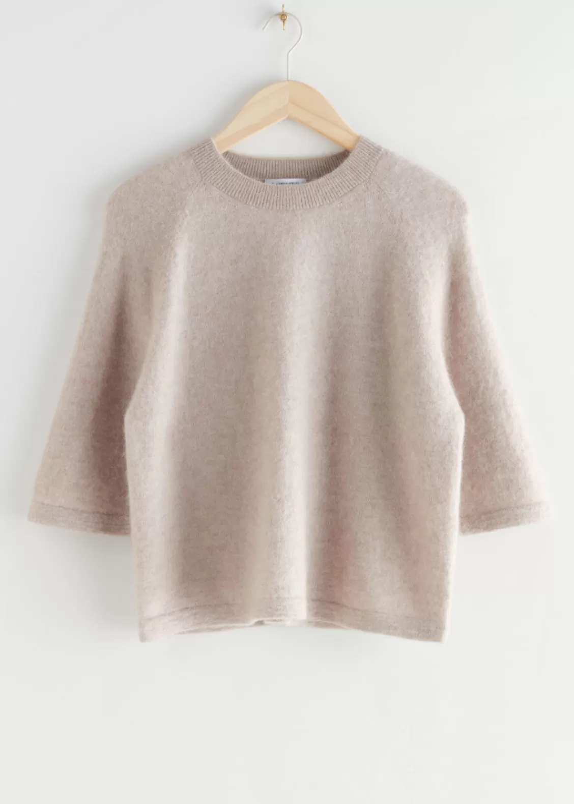 & Other Stories Tops | Sweaters & Knits | Boxy Alpaca Knit T-Shirt