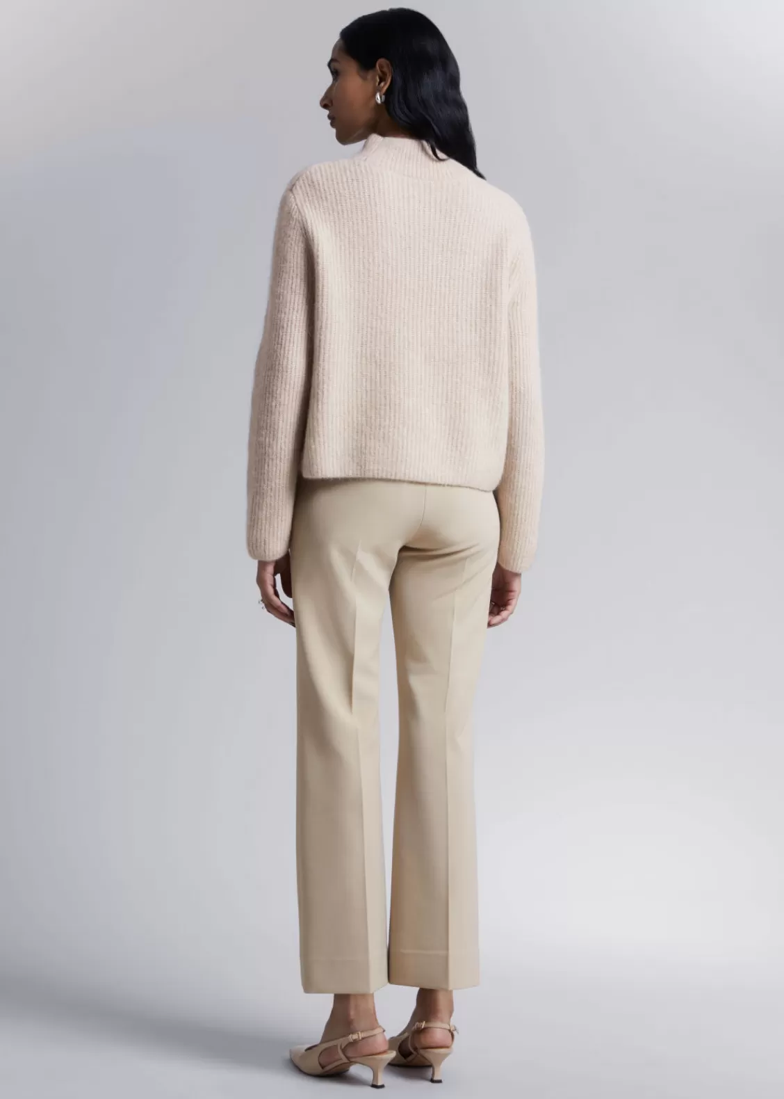 & Other Stories Sweaters & Knits | Boxy Knit Sweater Beige