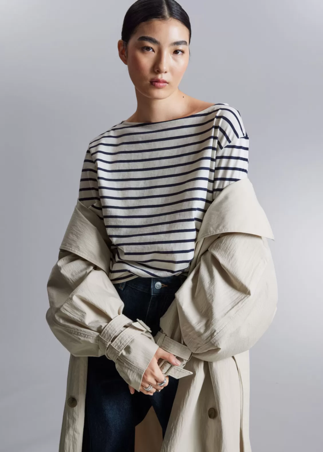 & Other Stories Tops | Breton Stripe Top