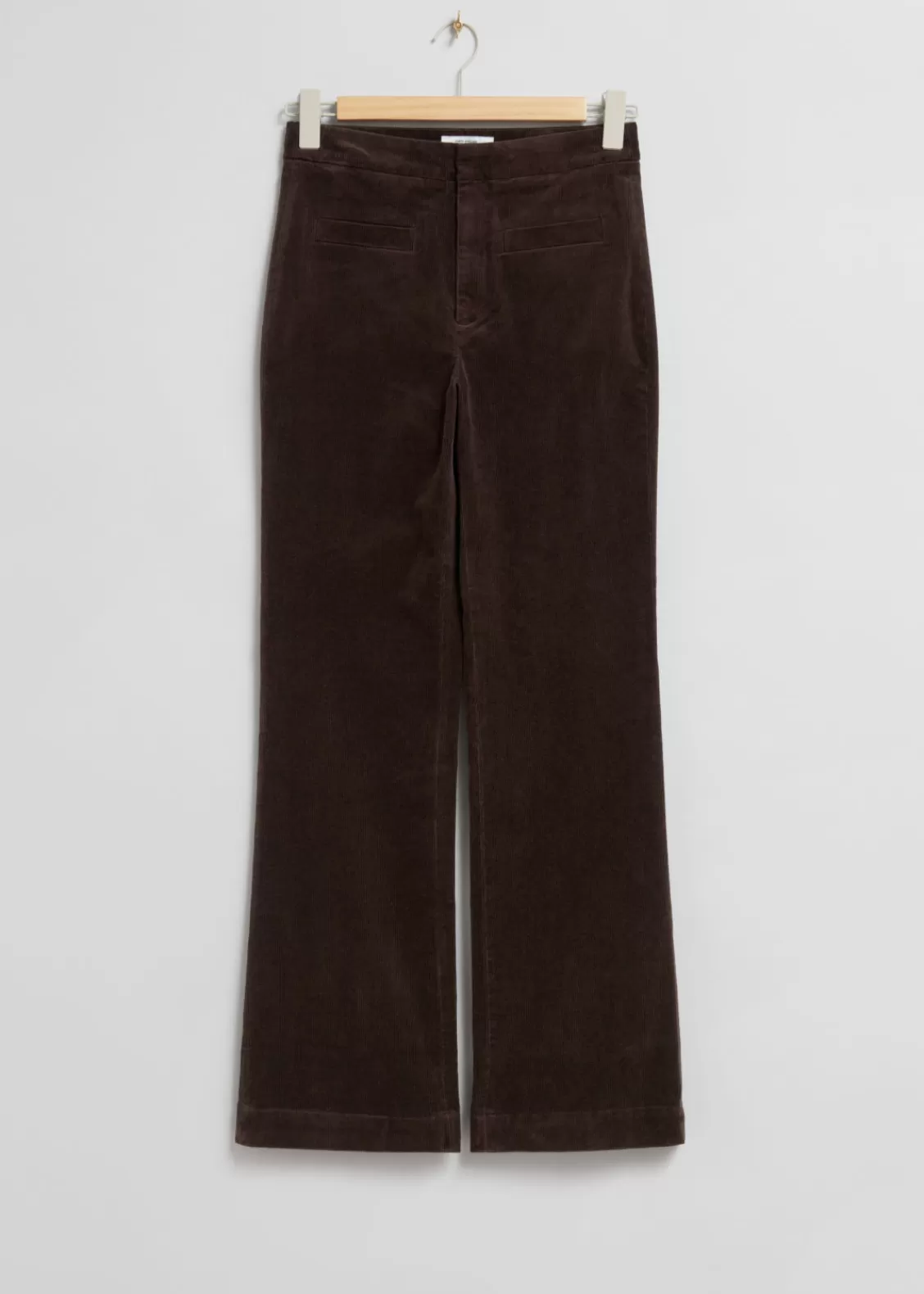 & Other Stories Pants | Corduroy Trousers Brown