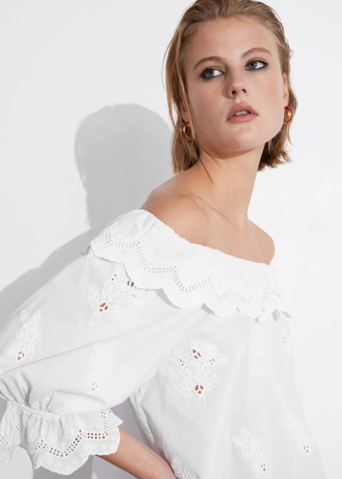 & Other Stories Blouses & Shirts | Embroidered Blouse