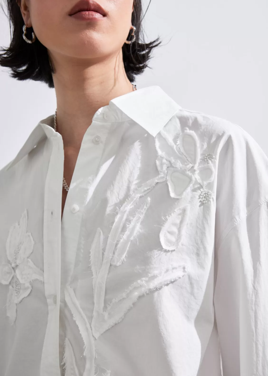 & Other Stories Blouses & Shirts | Floral-Embroidery Shirt