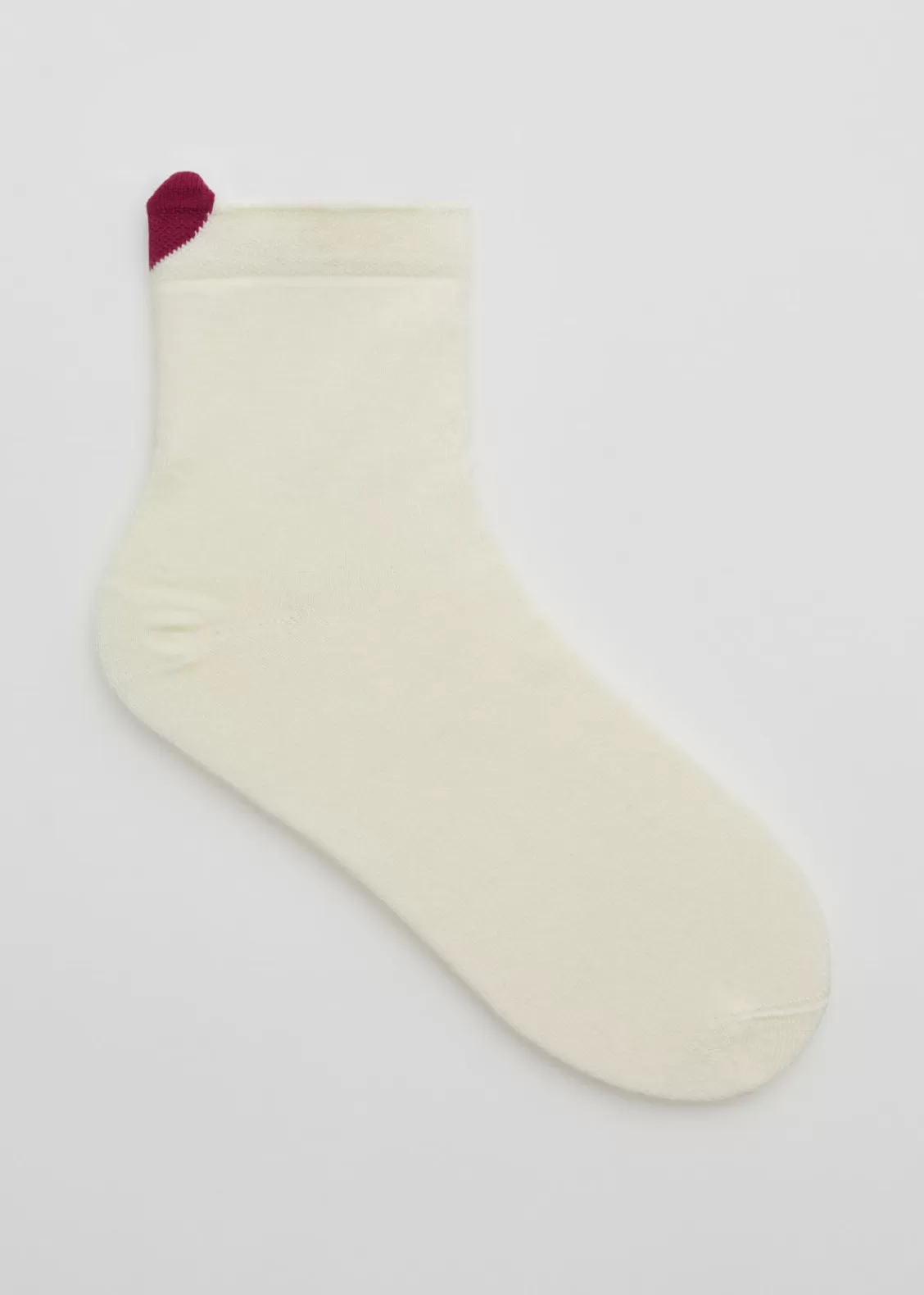 & Other Stories Lingerie | Heart Socks Cream