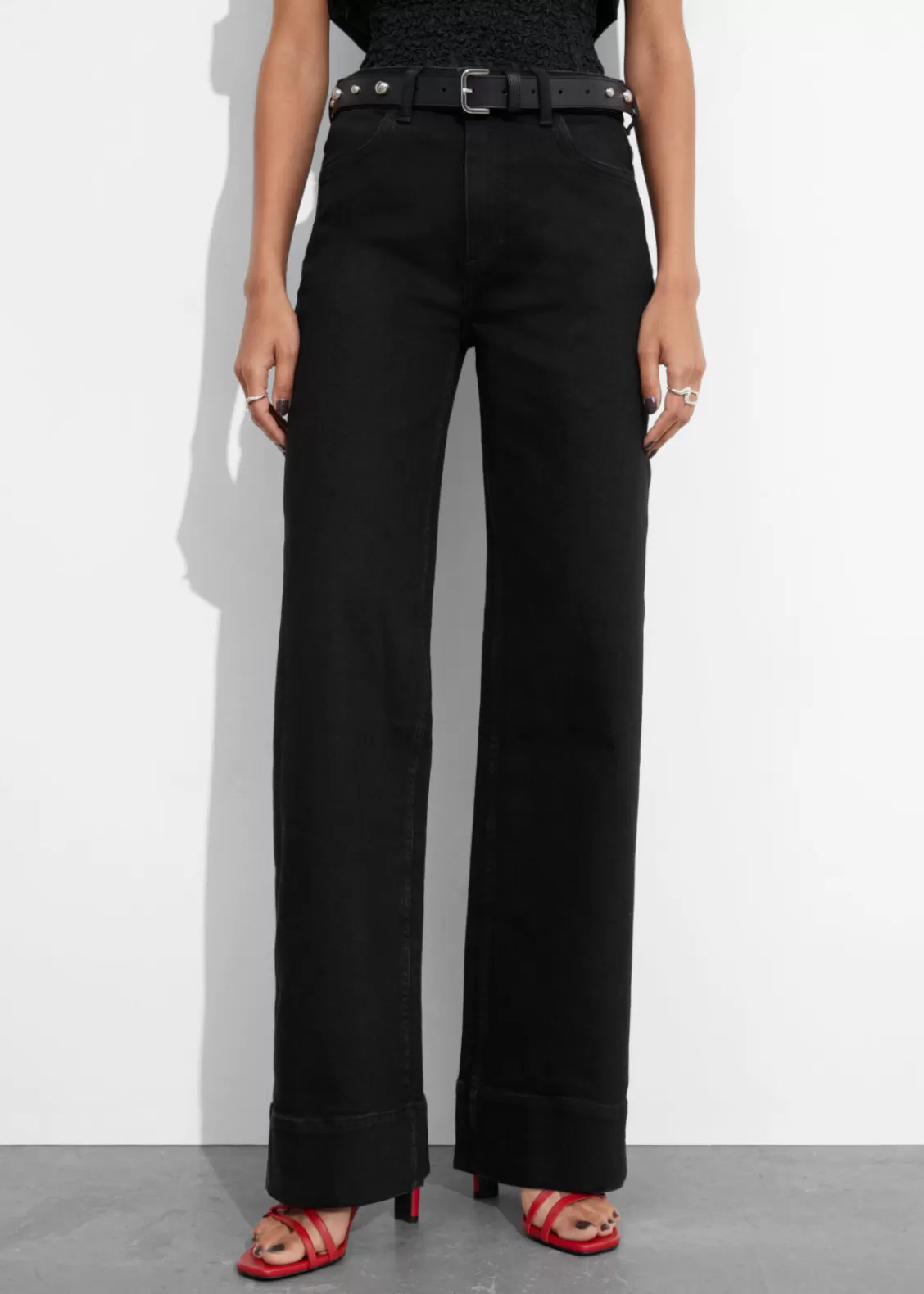 & Other Stories Jeans | High-Waist Jeans Black