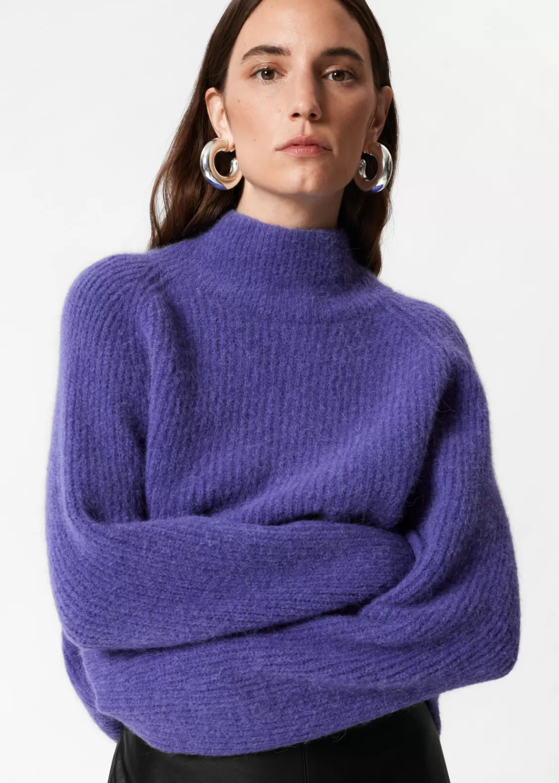 & Other Stories Sweaters & Knits | Knitted Mock Neck Sweater