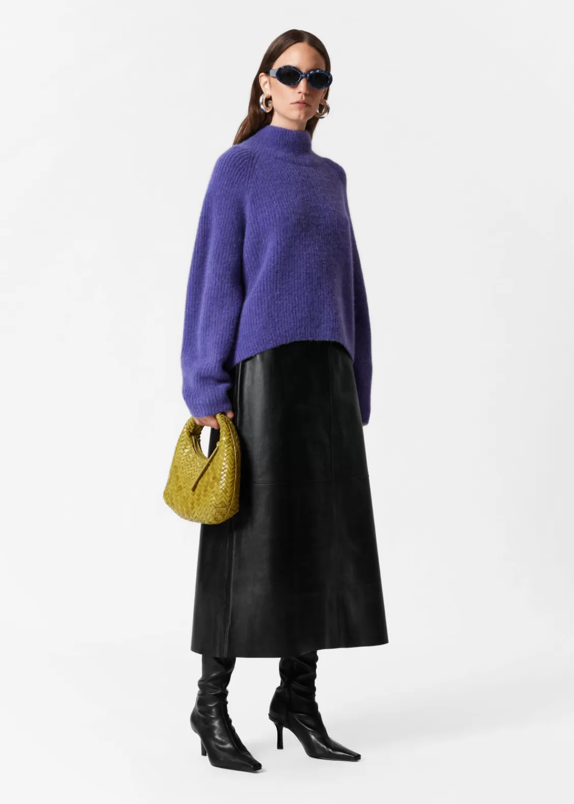 & Other Stories Sweaters & Knits | Knitted Mock Neck Sweater