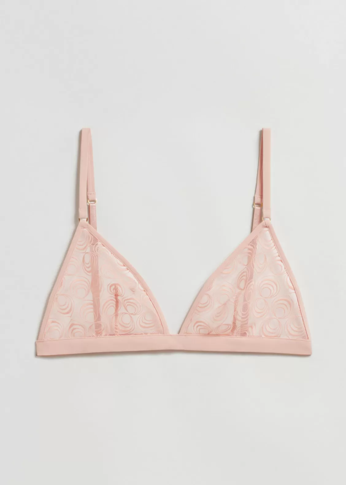 & Other Stories Lingerie | Lace Soft Bra Beige