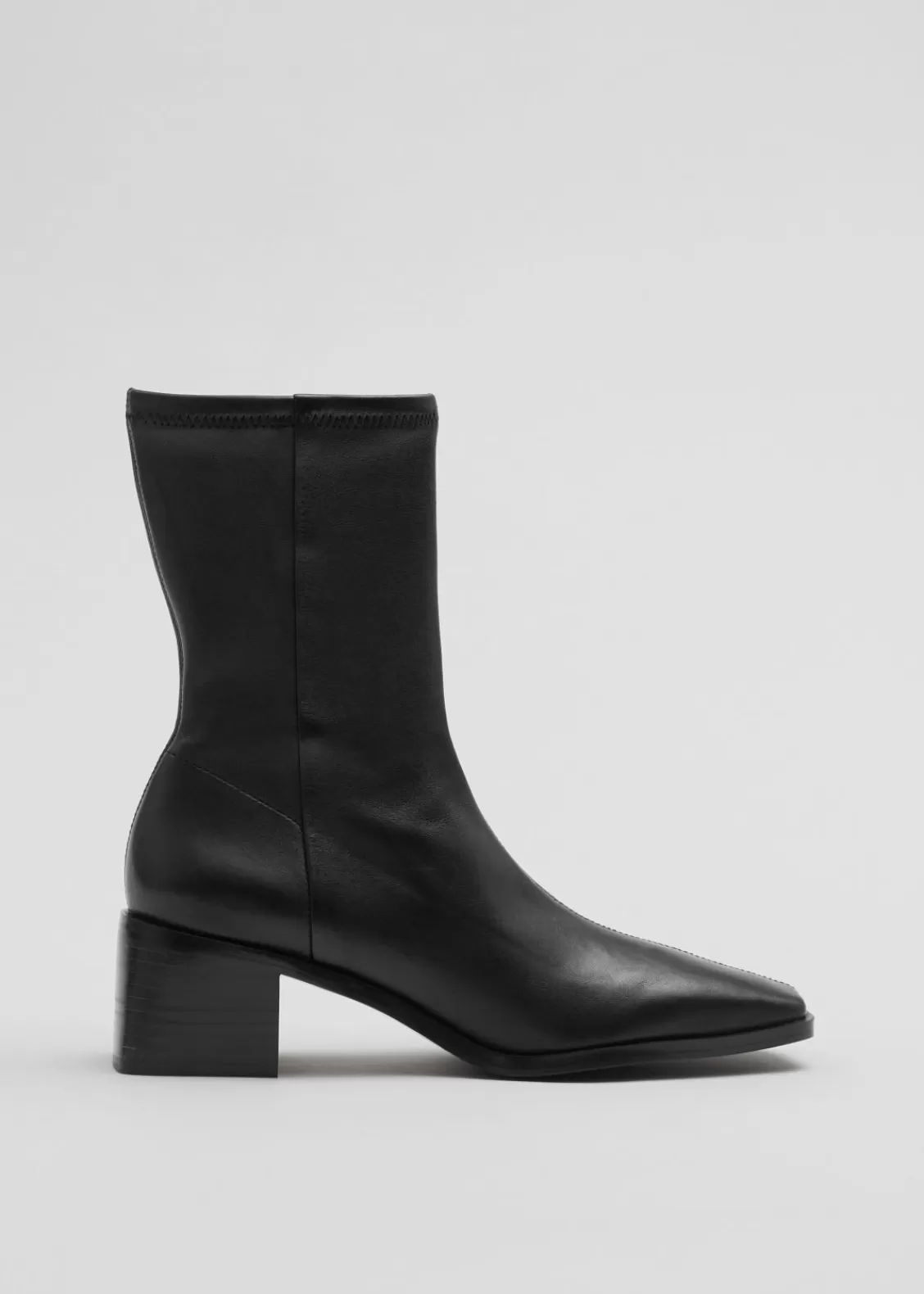 & Other Stories Boots | Leather Sock Boots