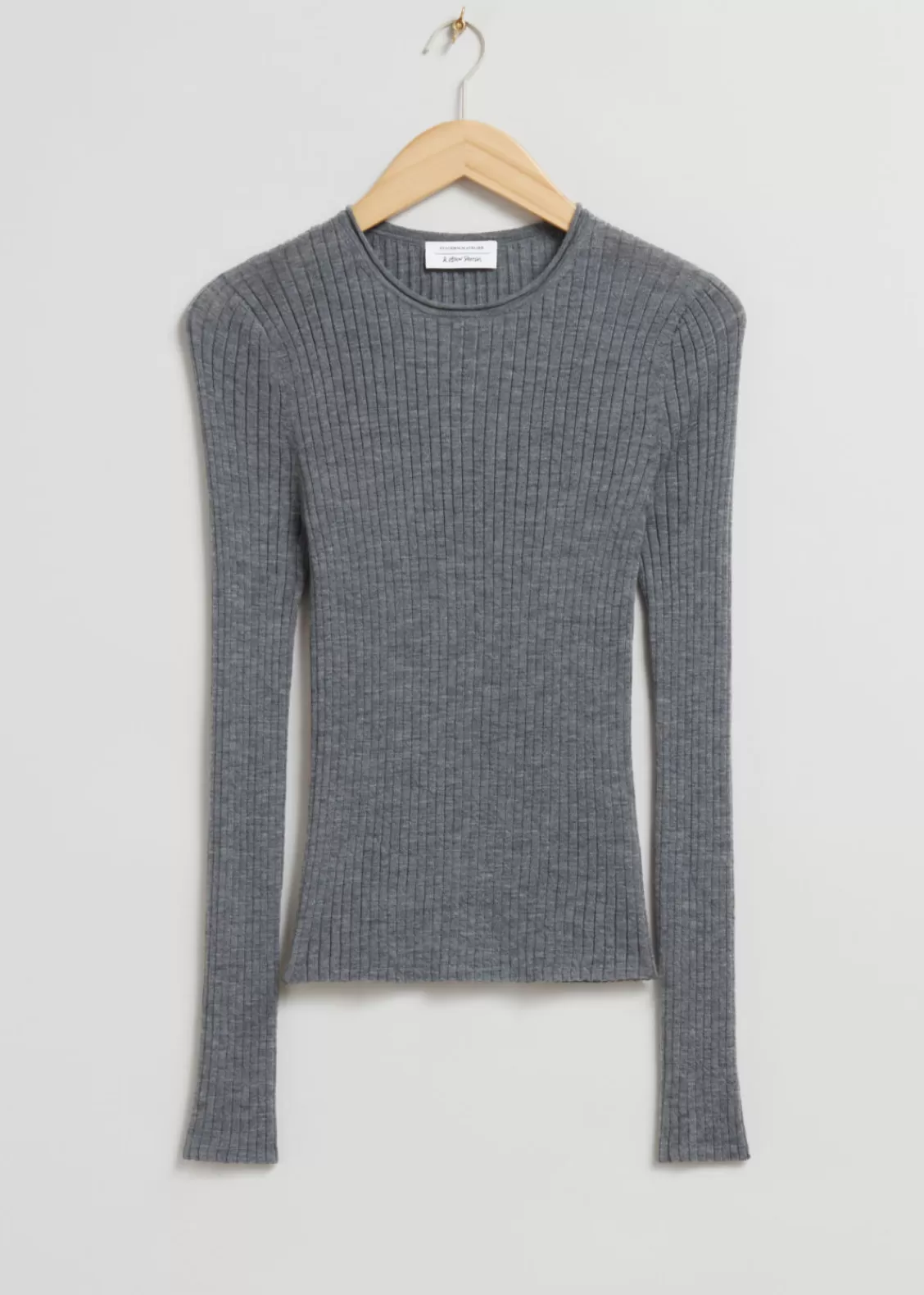 & Other Stories Tops | Sweaters & Knits | Merino Wool Ribbed Top