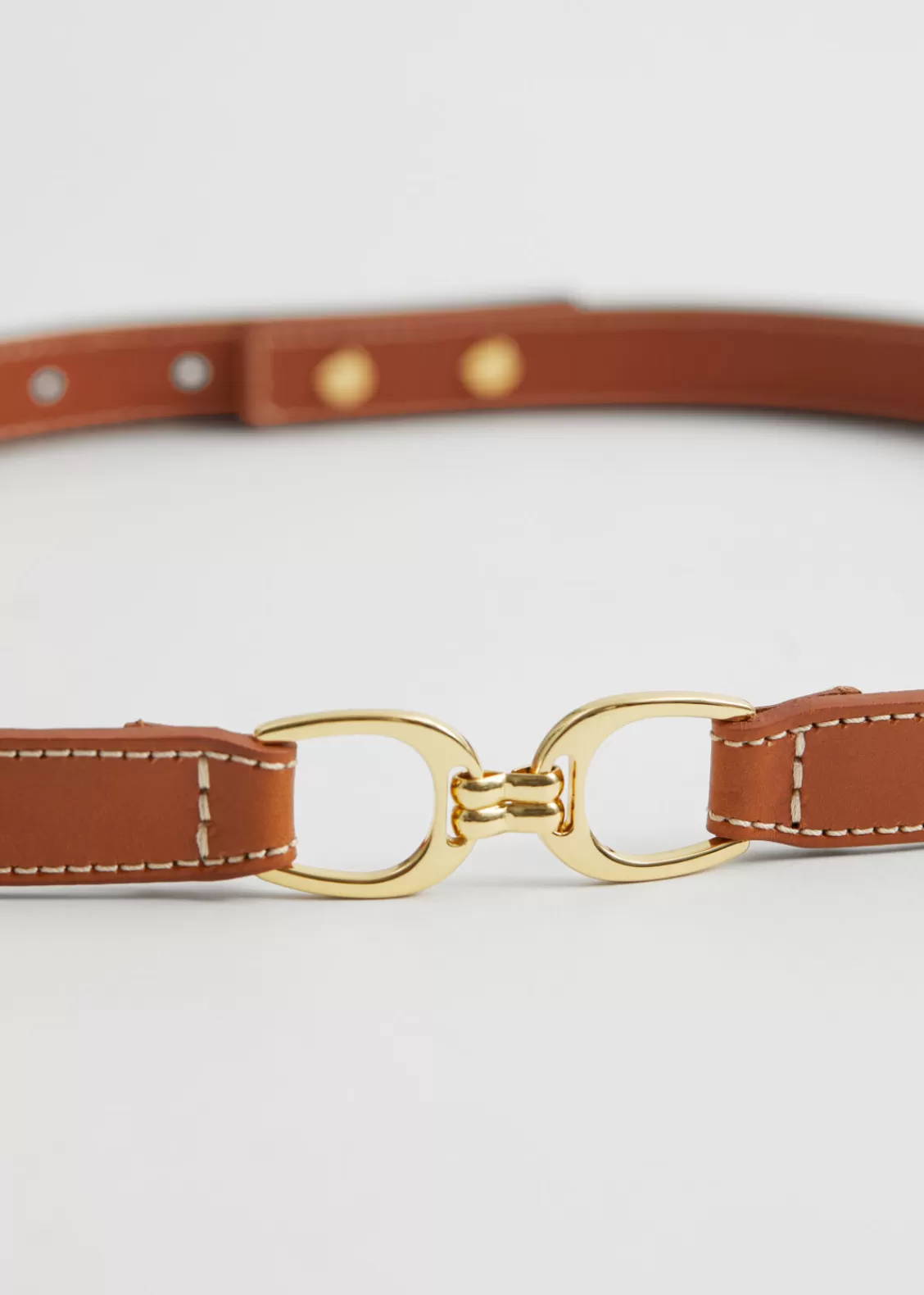 & Other Stories Belts | Mid-Waist Leather Belt