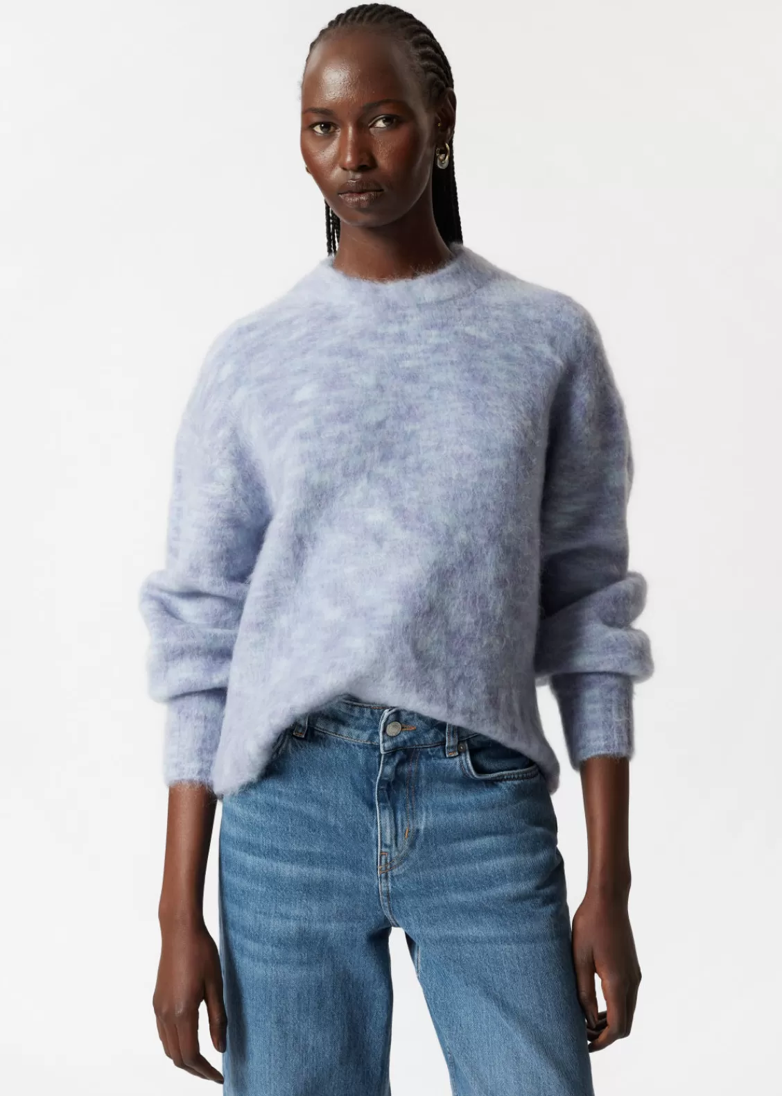 & Other Stories Sweaters & Knits | Oversized Knit Sweater Light Blue