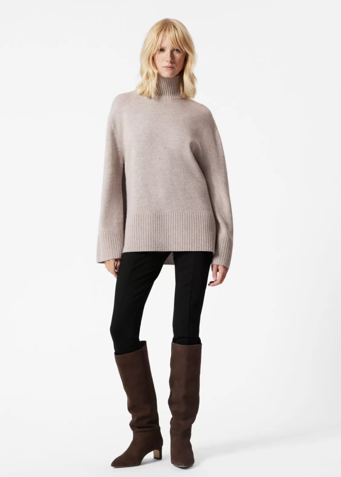 & Other Stories Sweaters & Knits | Oversized Turtleneck Wool Sweater