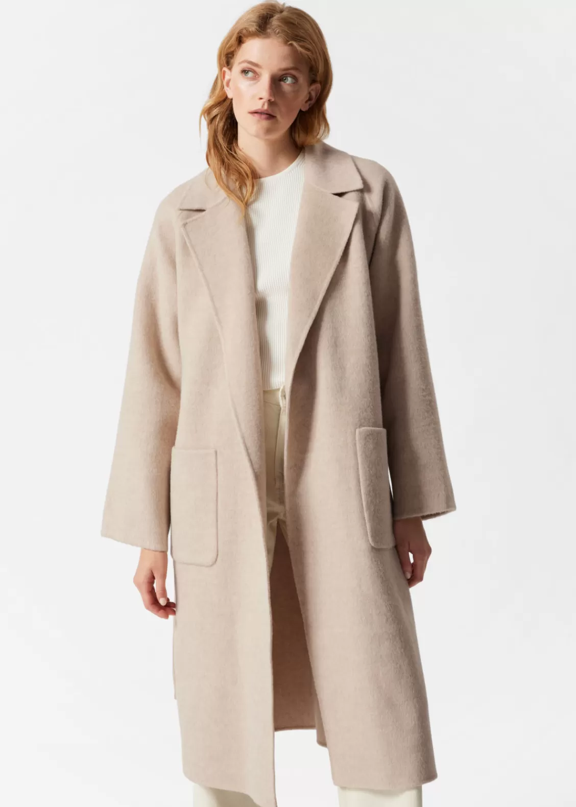 & Other Stories Outerwear | Patch Pocket Belted Coat