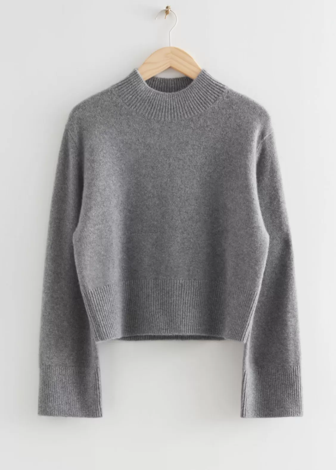 & Other Stories Sweaters & Knits | Relaxed Fit Cashmere Sweater Dark Grey