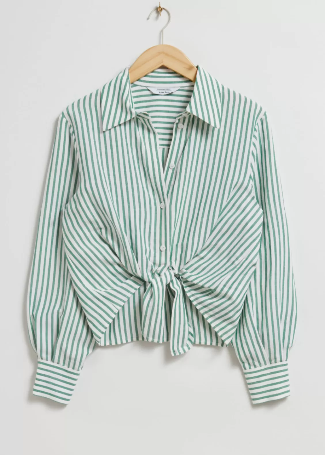 & Other Stories Blouses & Shirts | Relaxed Tie Knot Shirt