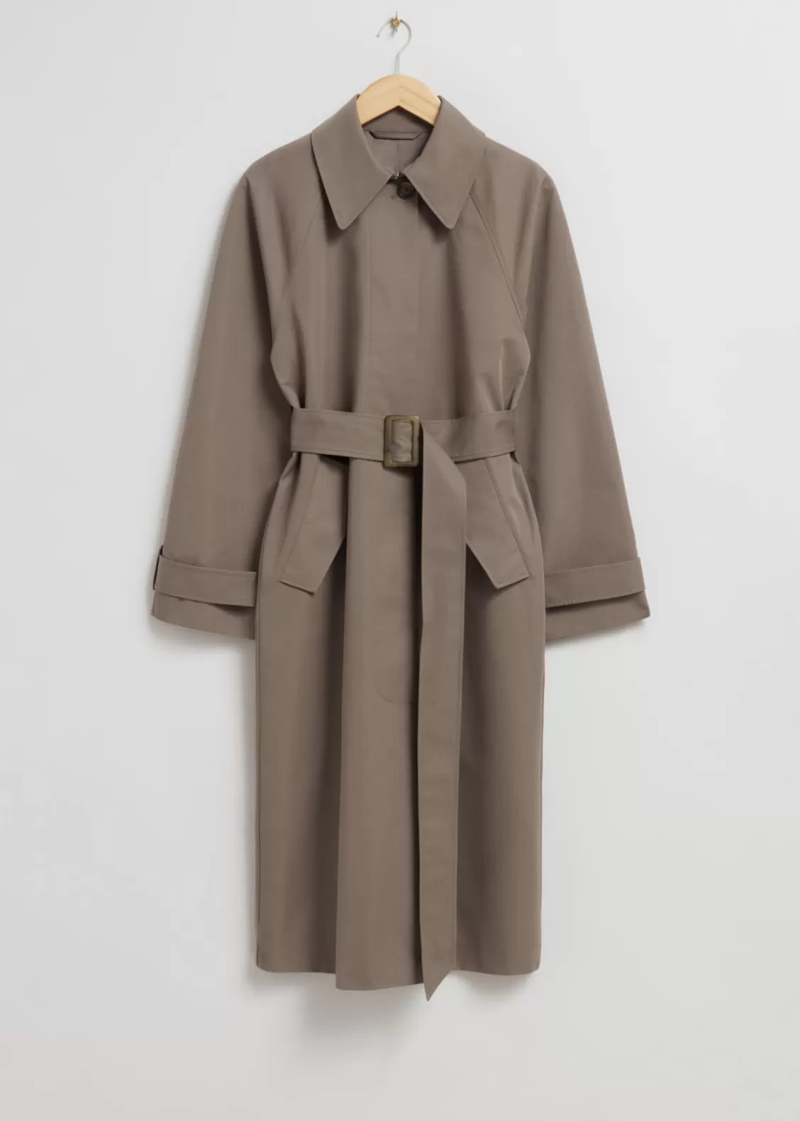 & Other Stories Outerwear | Relaxed Trench Coat Mole