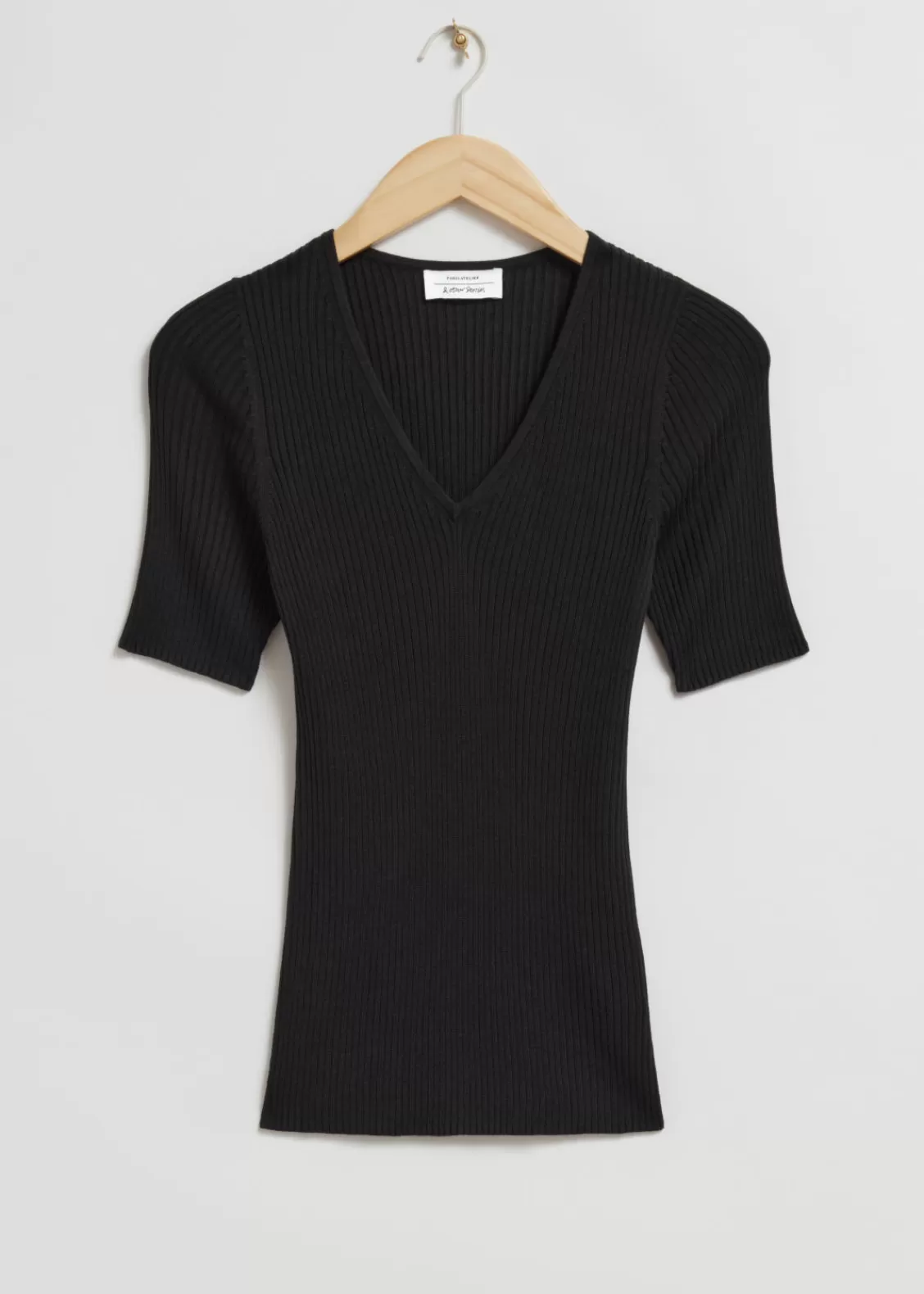 & Other Stories Tops | Ribbed T-Shirt