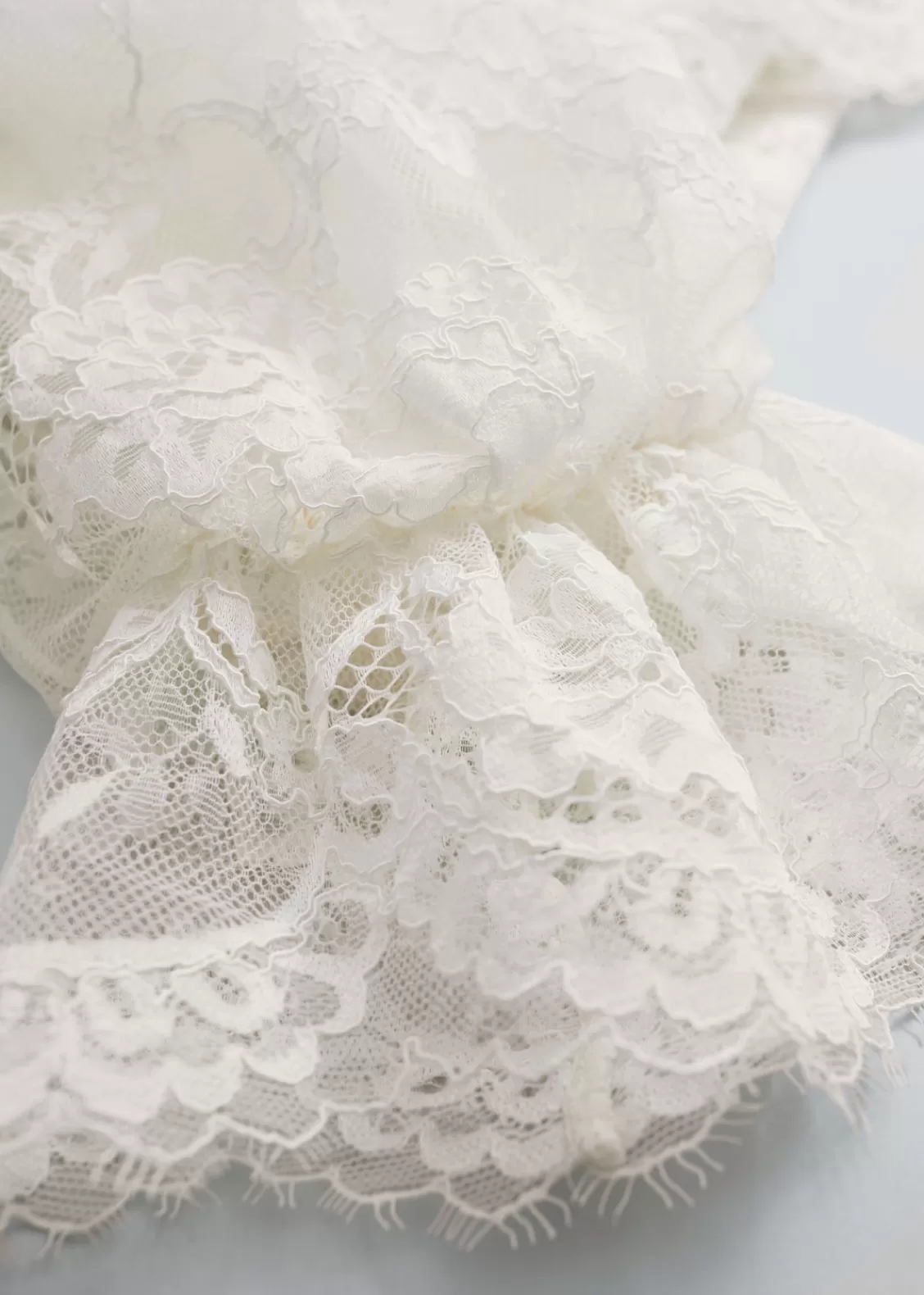 & Other Stories Blouses & Shirts | Ruffled Lace Blouse White