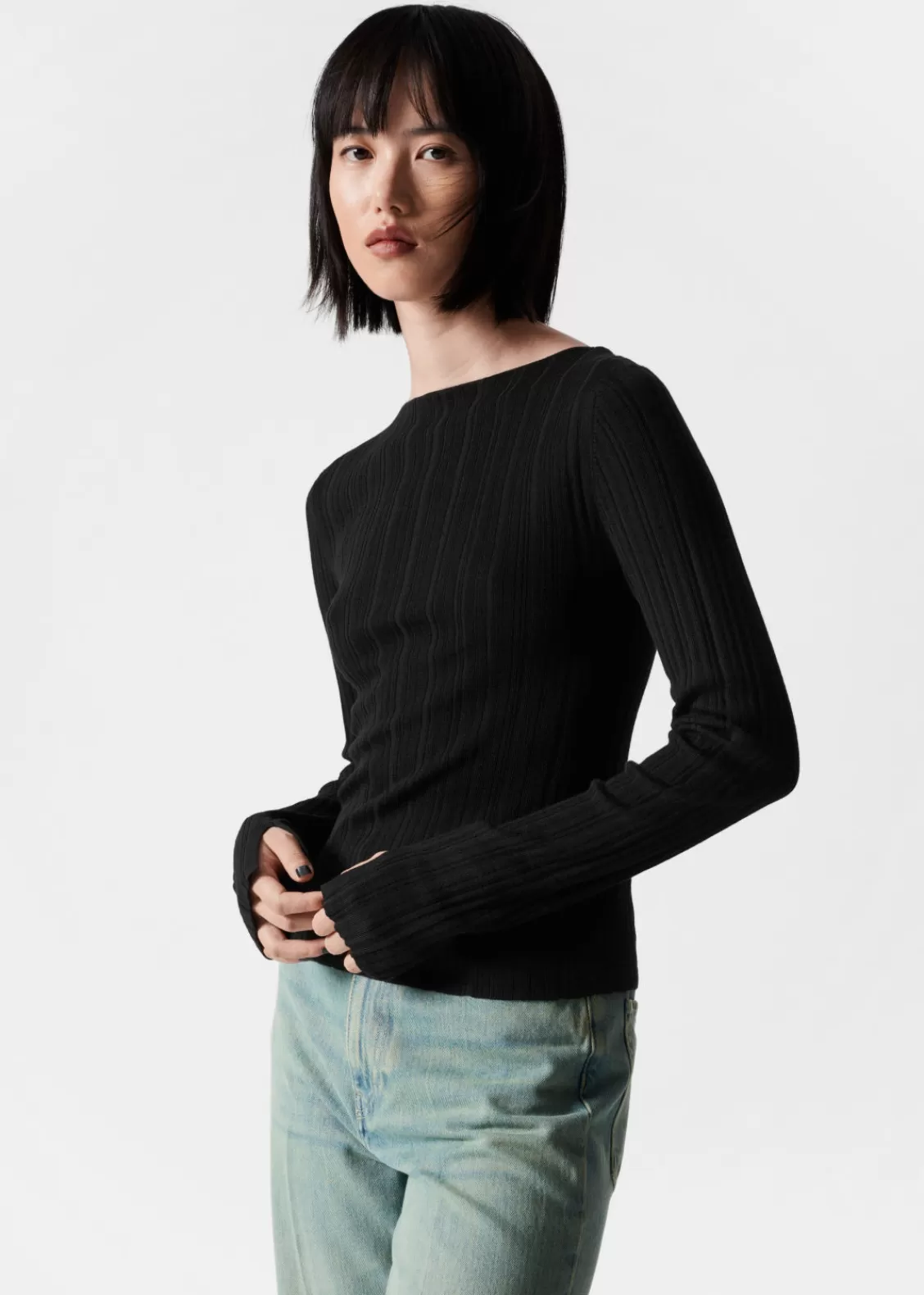 & Other Stories Tops | Sweaters & Knits | Sheer Merino Top