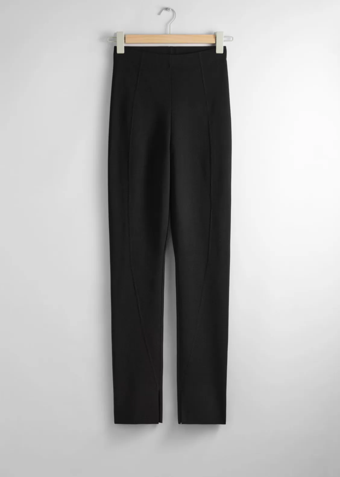 & Other Stories Pants | Slim Leggings Black