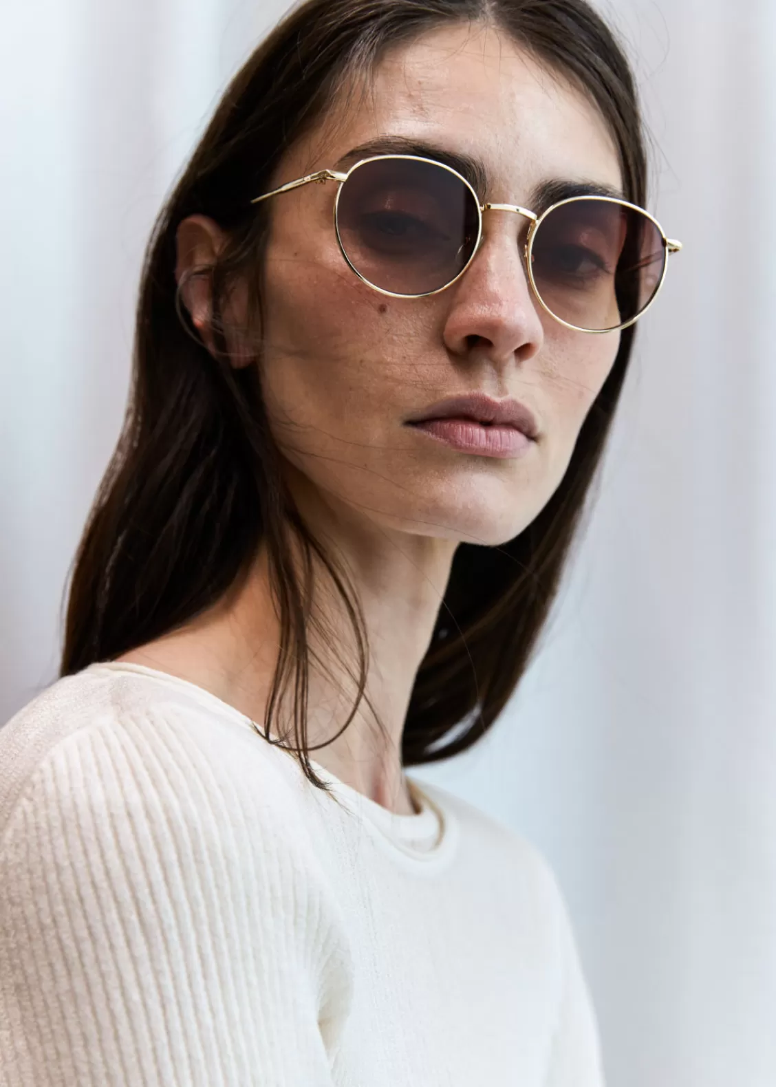 & Other Stories Sunglasses | Slim Oval-Frame Sunglasses