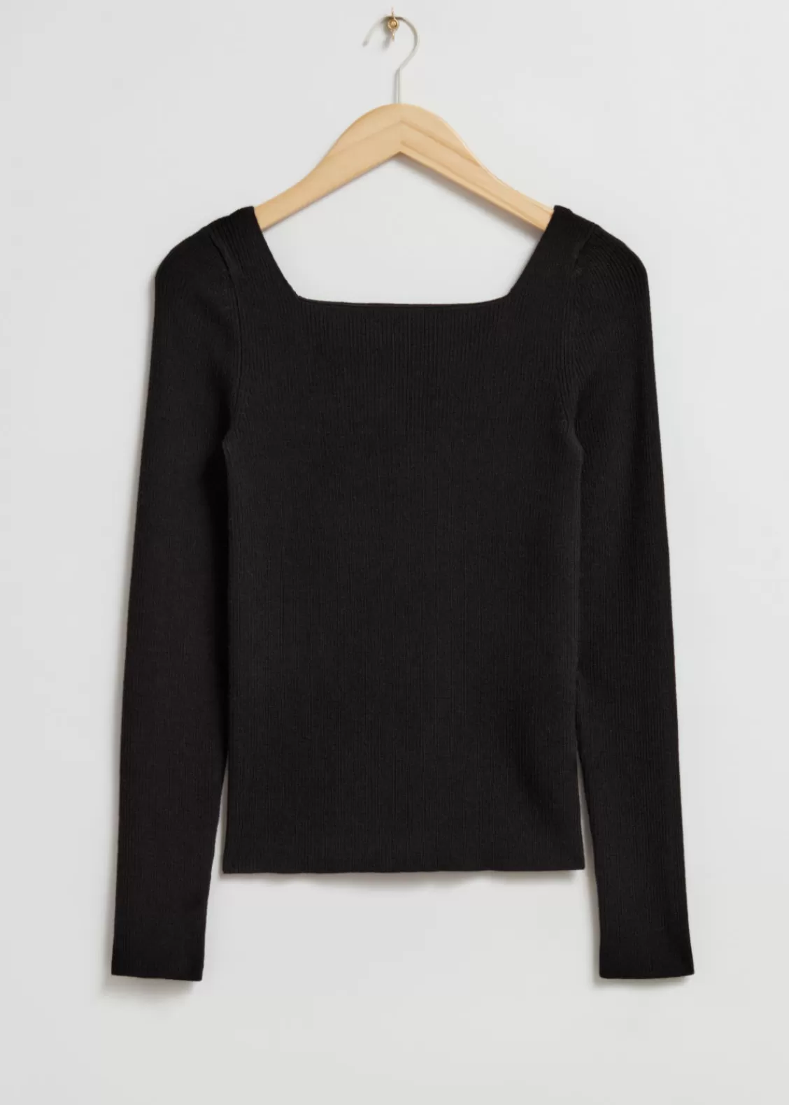 & Other Stories Tops | Sweaters & Knits | Square-Neck Knit Top