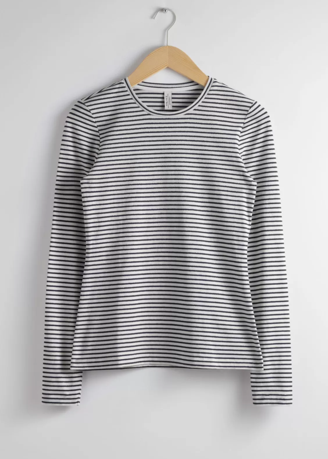 & Other Stories Tops | Striped Glitter Top