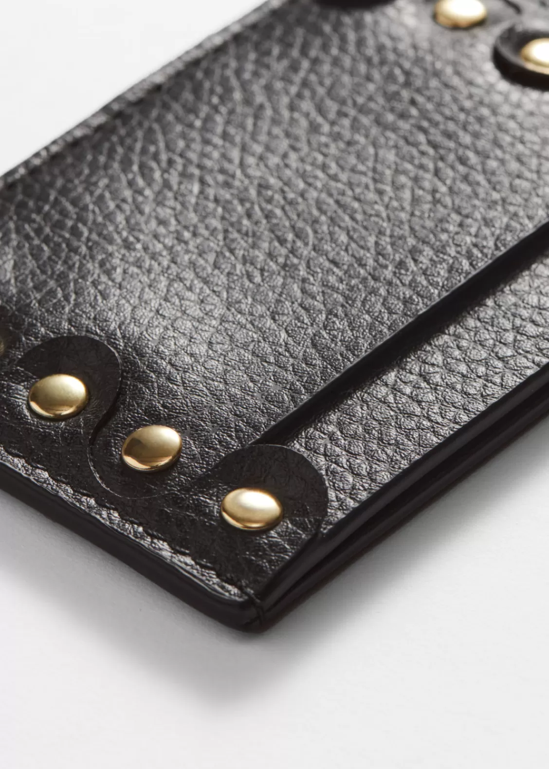 & Other Stories Wallets | Studded Card Holder Black