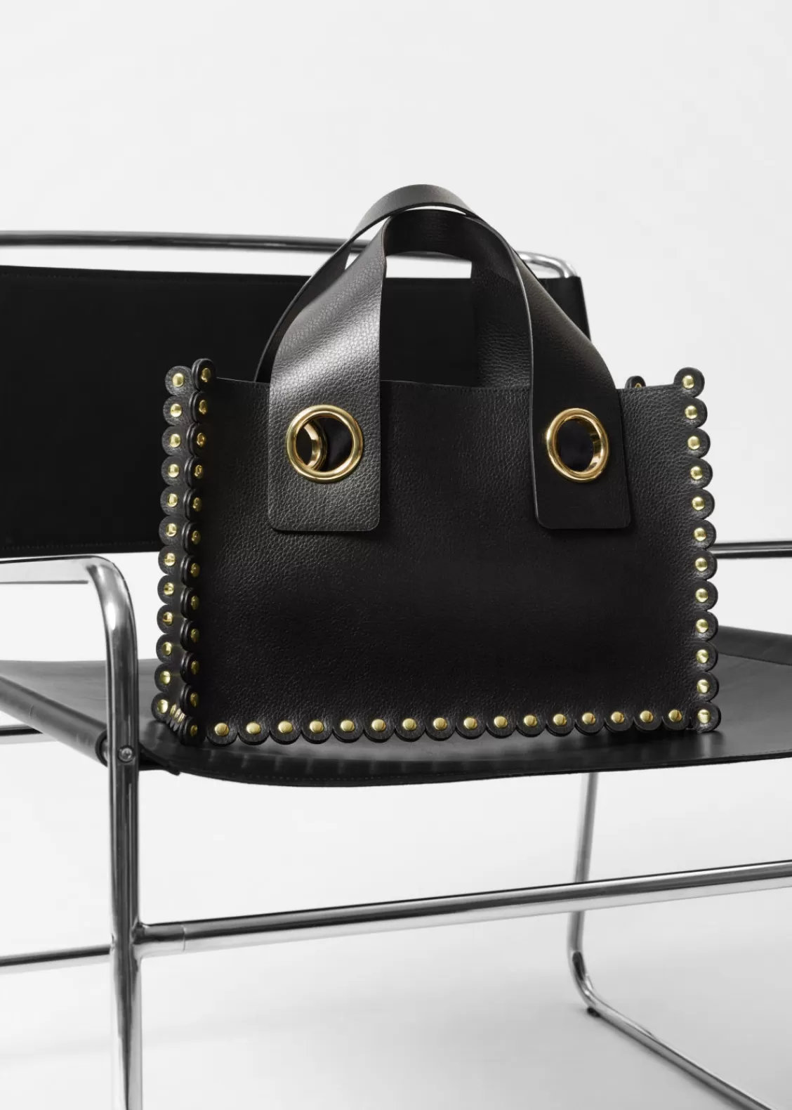 & Other Stories Totes | Studded Tote Bag Black