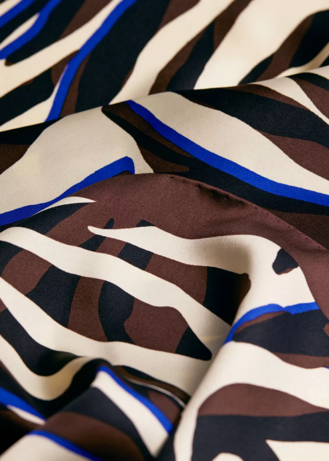 & Other Stories Scarves | Zebra-Print Scarf Mahogany